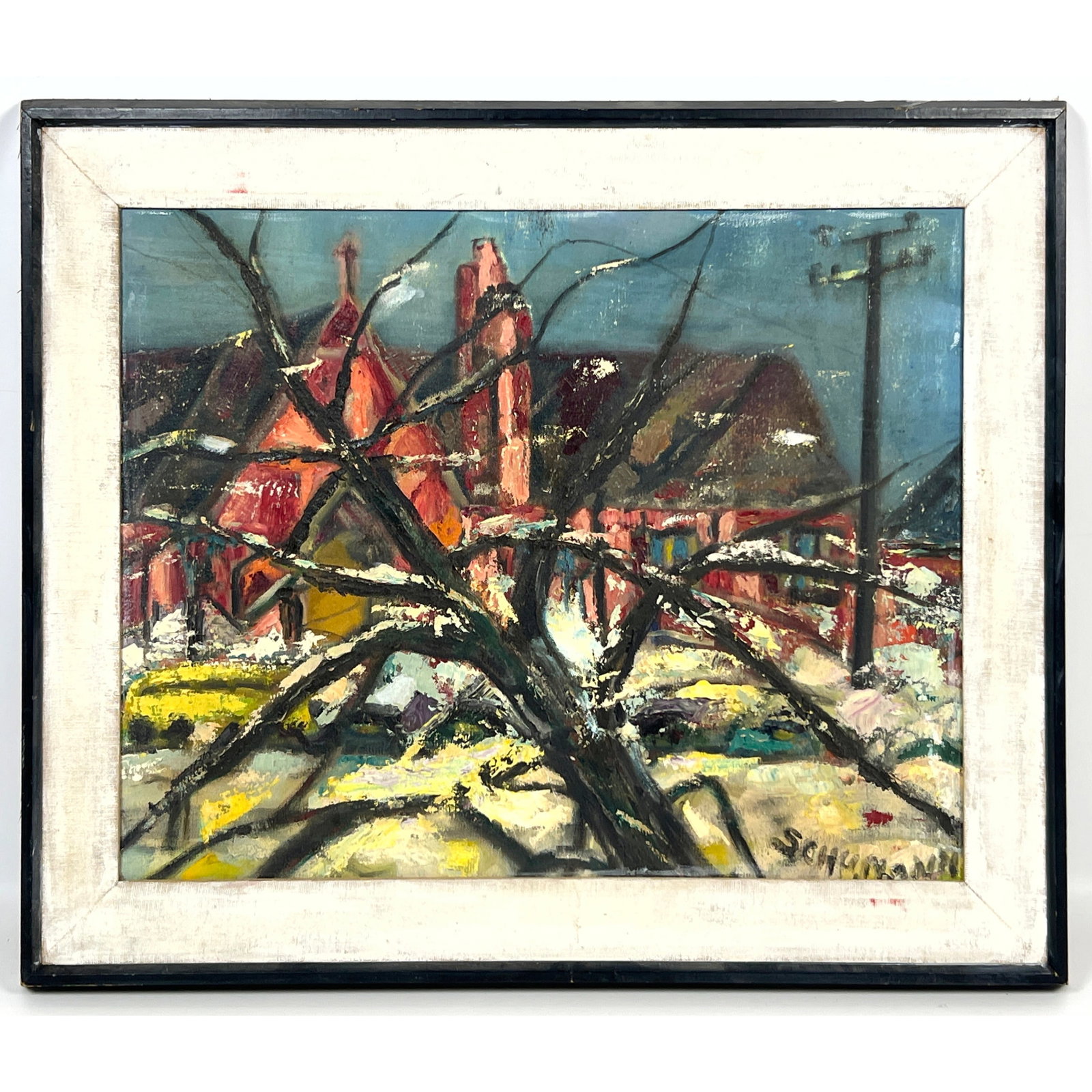 Schumann Impressionist Modern Painting on Canvas. (1 of 9)