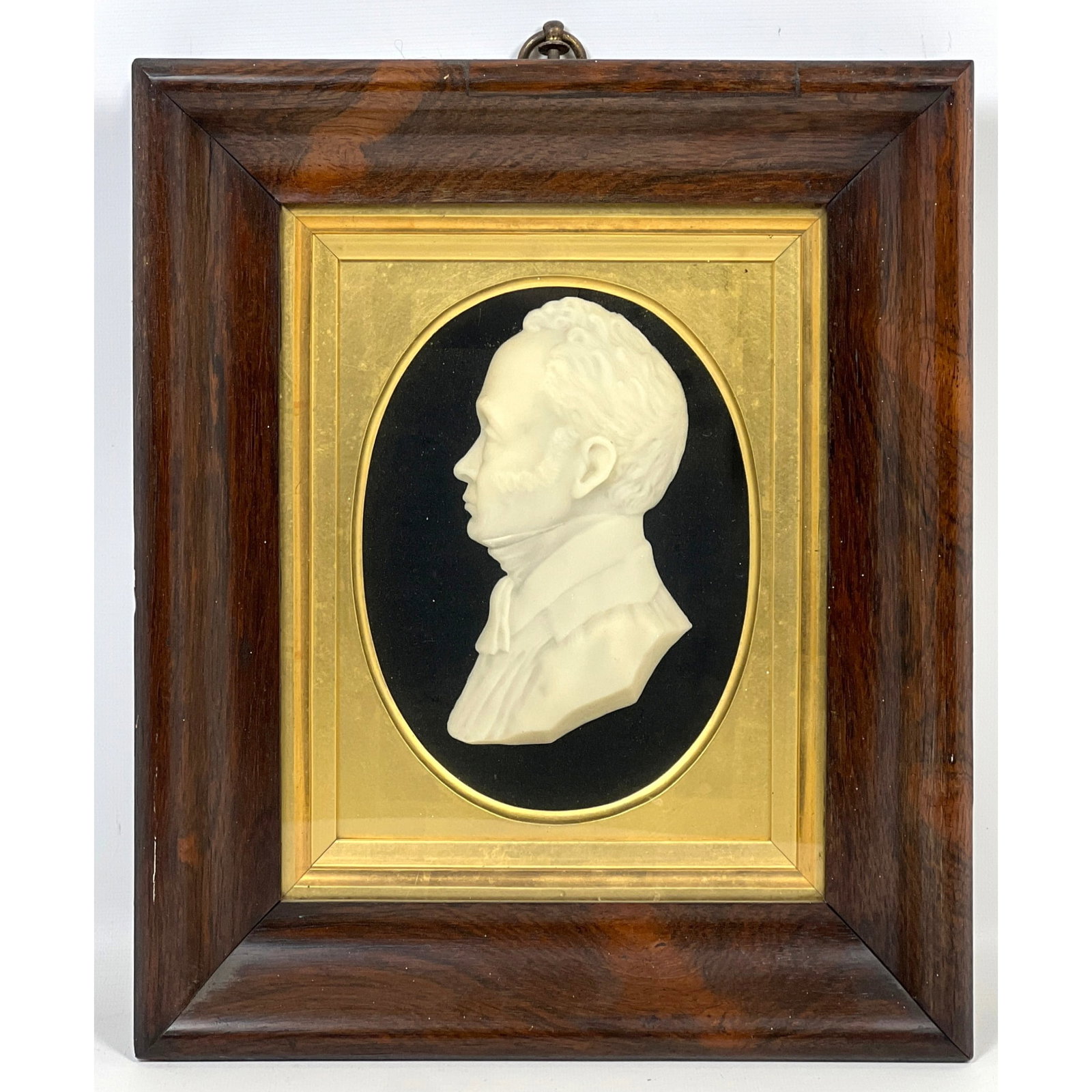 Antique Portrait Wax Sculpture. Henry Edwards FELIX.: Antique Portrait Wax Sculpture. Henry Edwards FELIX. Dimensions: Height: 14 inches, Width: 12 inches. --- US Packing and Shipping charge: In house shipping available. Will be calculated once destinati