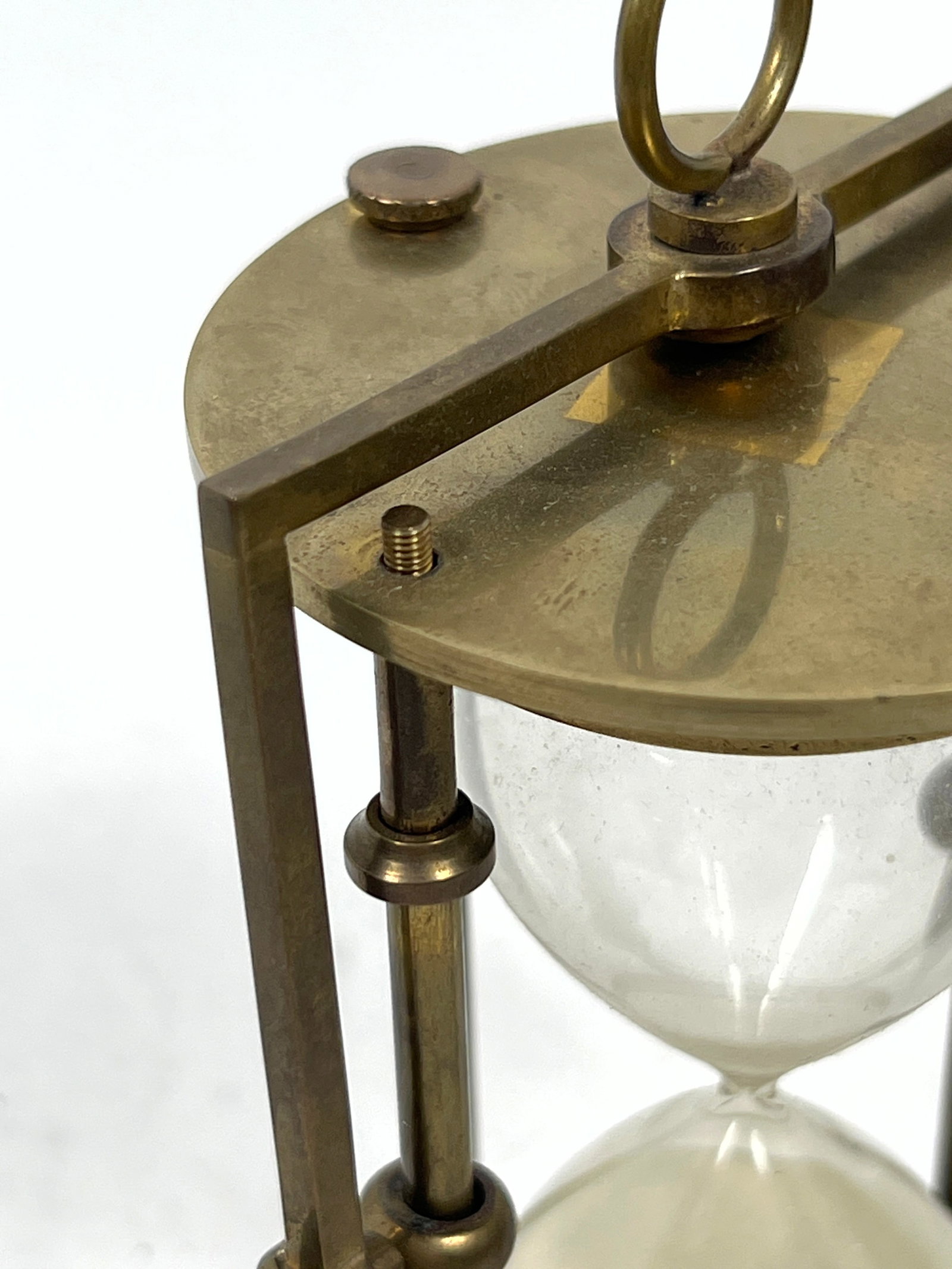 Mixed Collectors Objects. Marble Clock, Metal Frames, Eclipse Inkwell, Brass Timer, etc. - 17