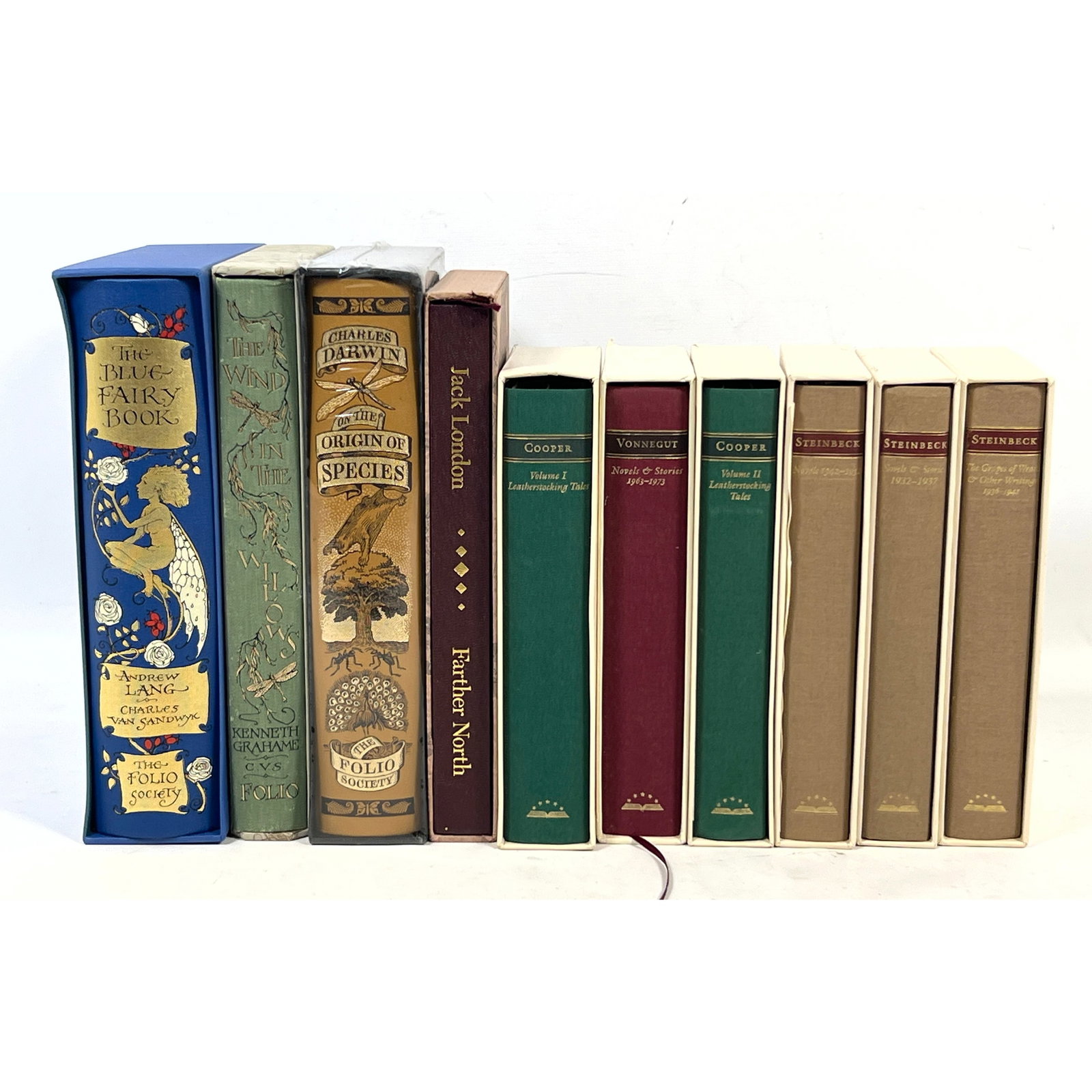 Collection of fine editions featuring three volumes from The Folio Society, six volumes from The Lib (1 of 16)
