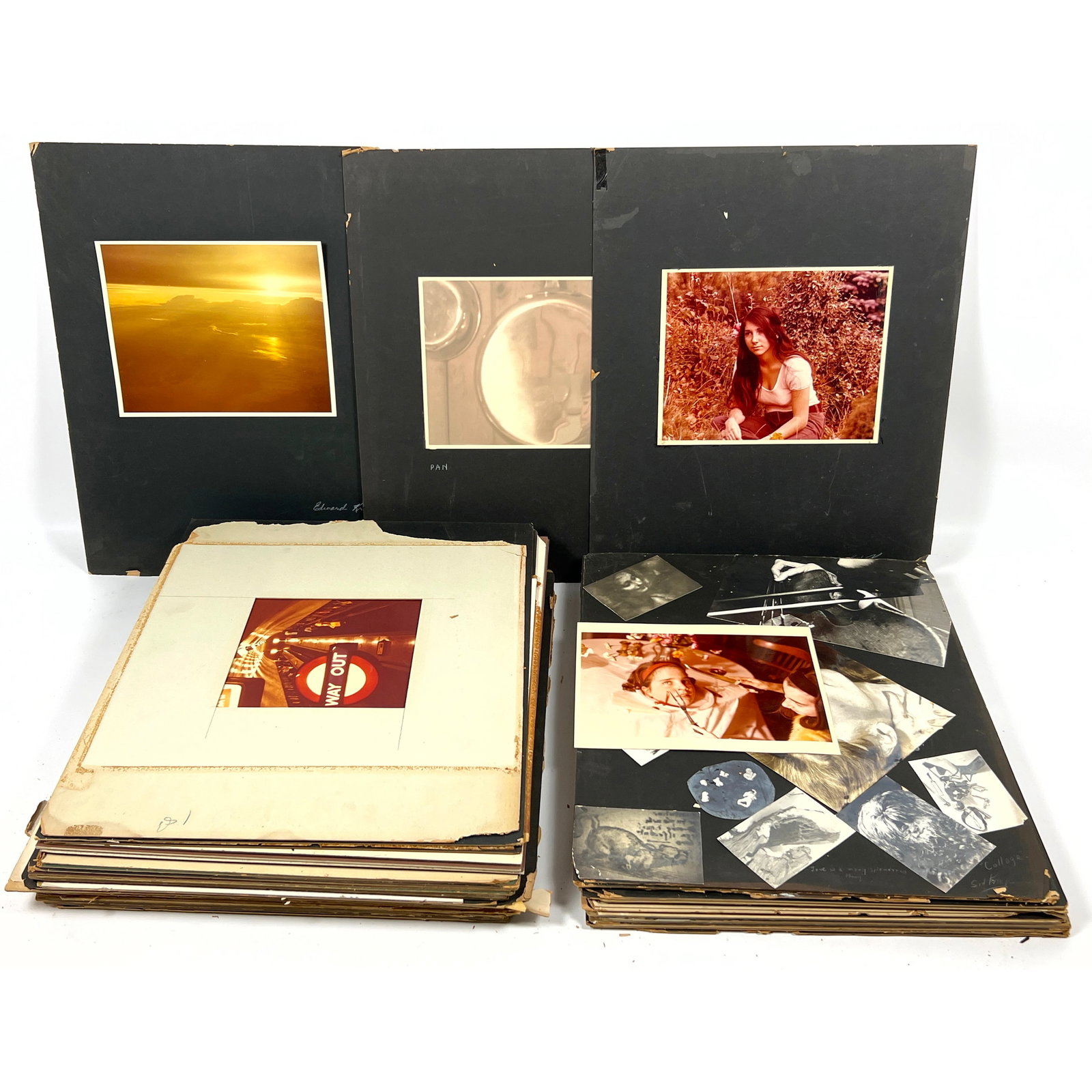 55 pcs silver gelatin and color C-prints by photographer Sid Kreps. all subjects. (1 of 12)