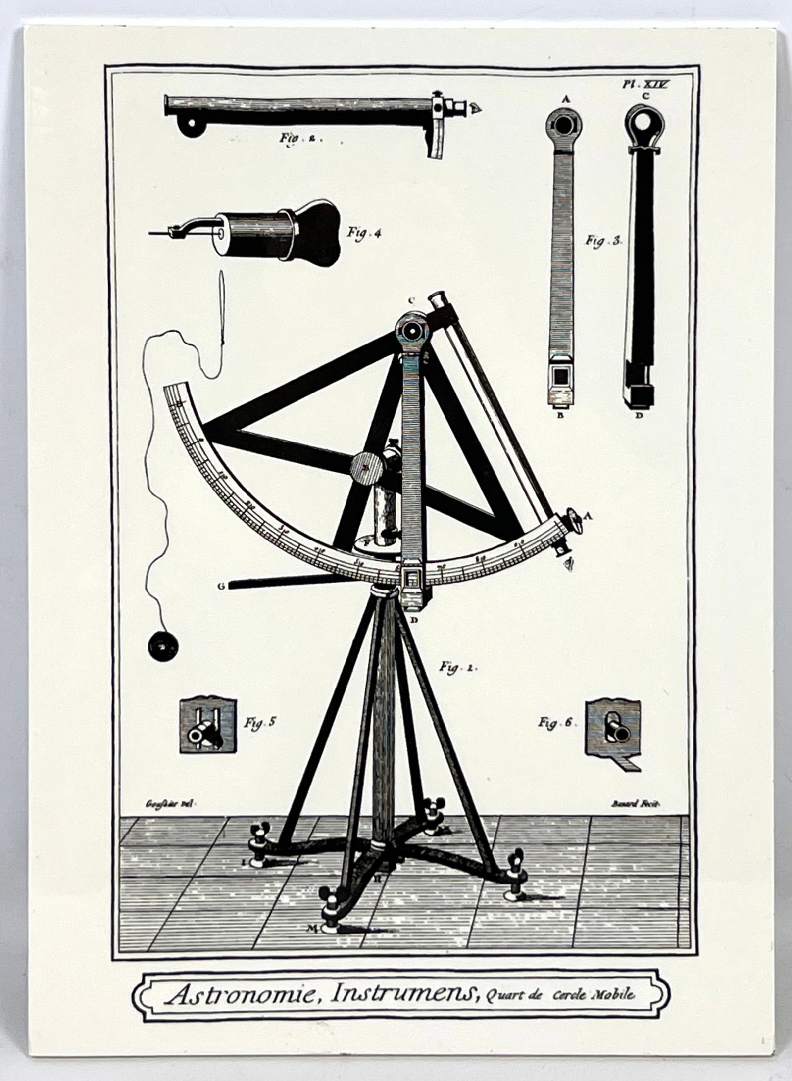 20th Century German Decorative Plaque Depicting Diderot Encyclopedia Astronomical Instruments Plate: 20th Century German Decorative Plaque Depicting Diderot Encyclopedia Astronomical Instruments Plate Dimensions: Height: 13.5 inches, Width: 10 inches, Depth: .25 inches. --- US Packing and Shipping ch