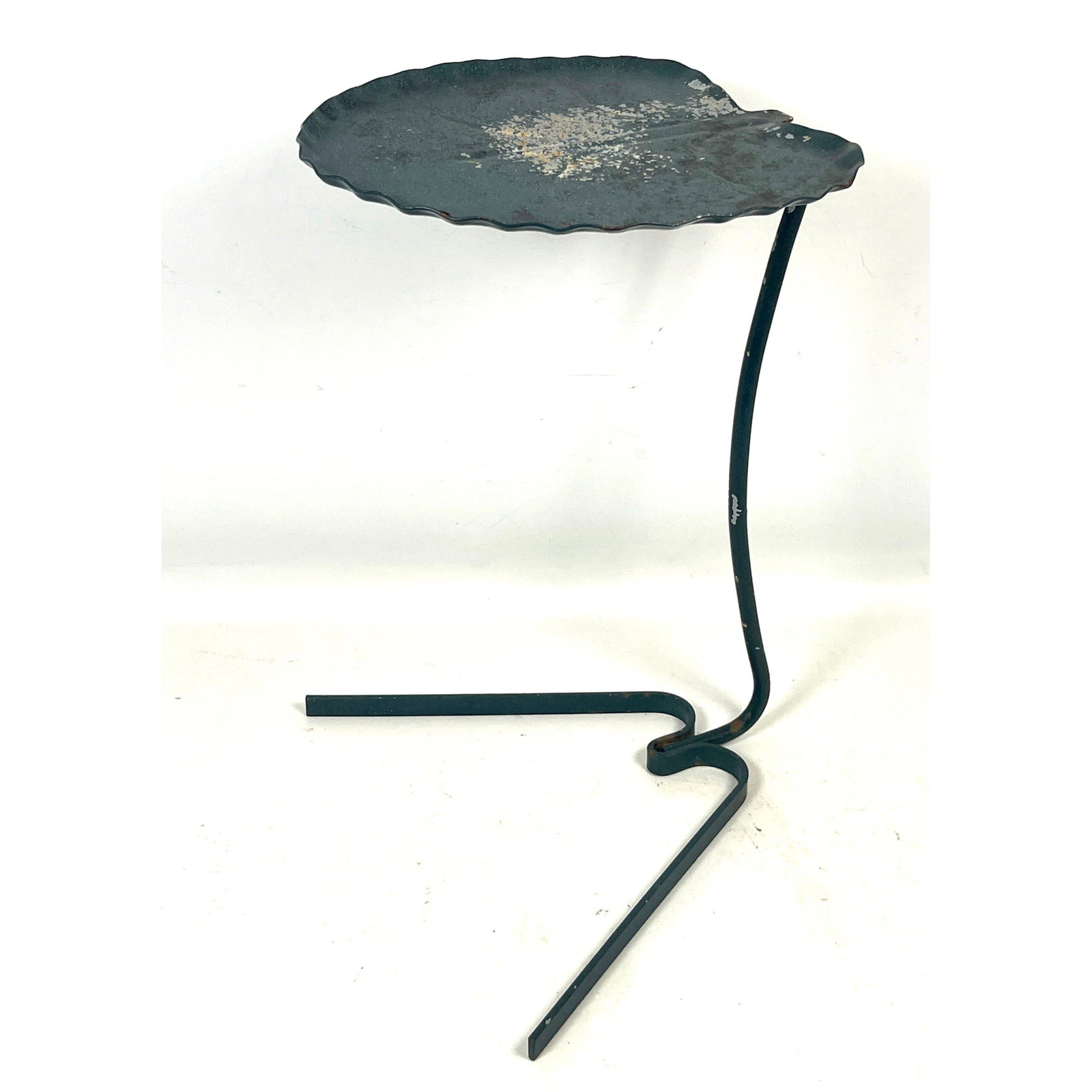 SALTERINI Leaf Form Garden Side Tables. Outdoor, Patio, Garden. (1 of 10)