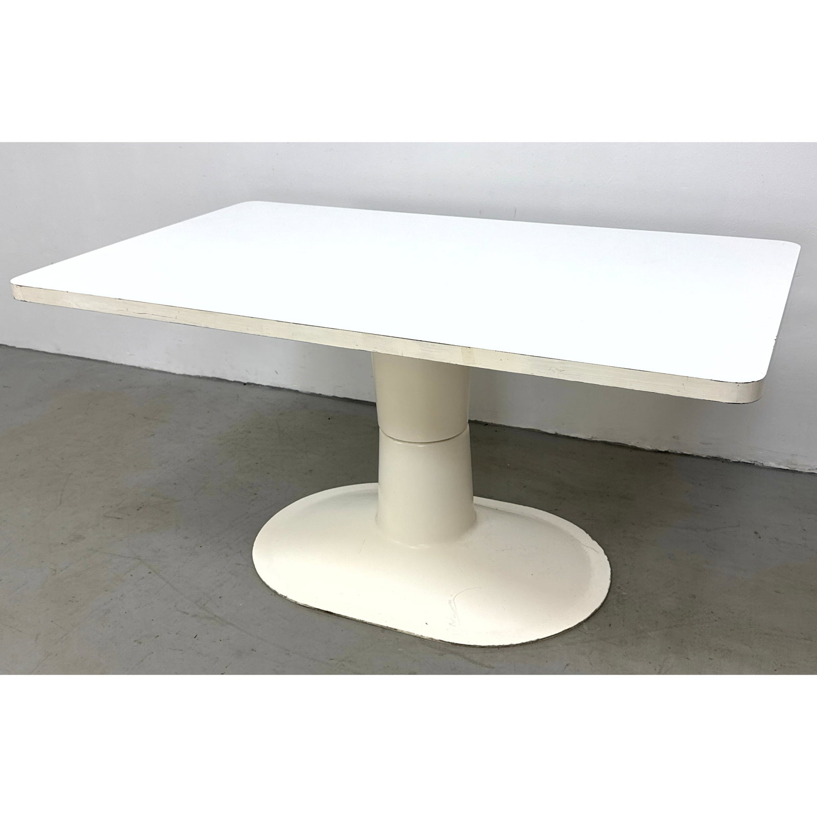 Mod Mid Century Yrjo Kukkapuro for Haimi Finland Saturnus Series Dining table, Label (1 of 13)