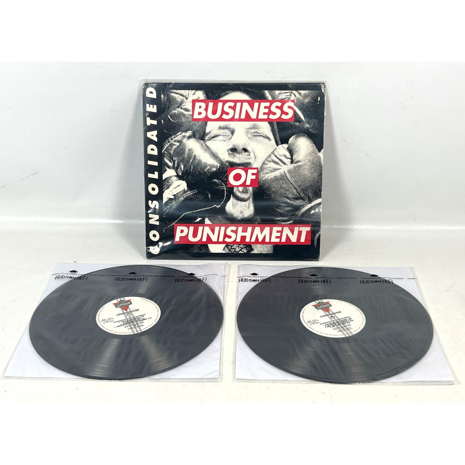 Barber Kruger Consolidated Business of Punishment 2 LP Vinyl Record Set. London Records PRO 1140-1. (1 of 11)