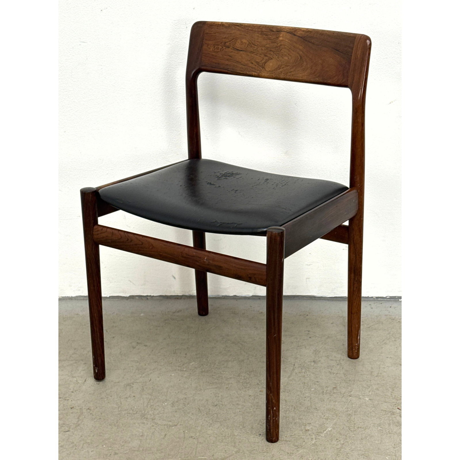 Vintage Danish Modern Johannes Norgaard Rosewood Chair Side Chair (1 of 7)