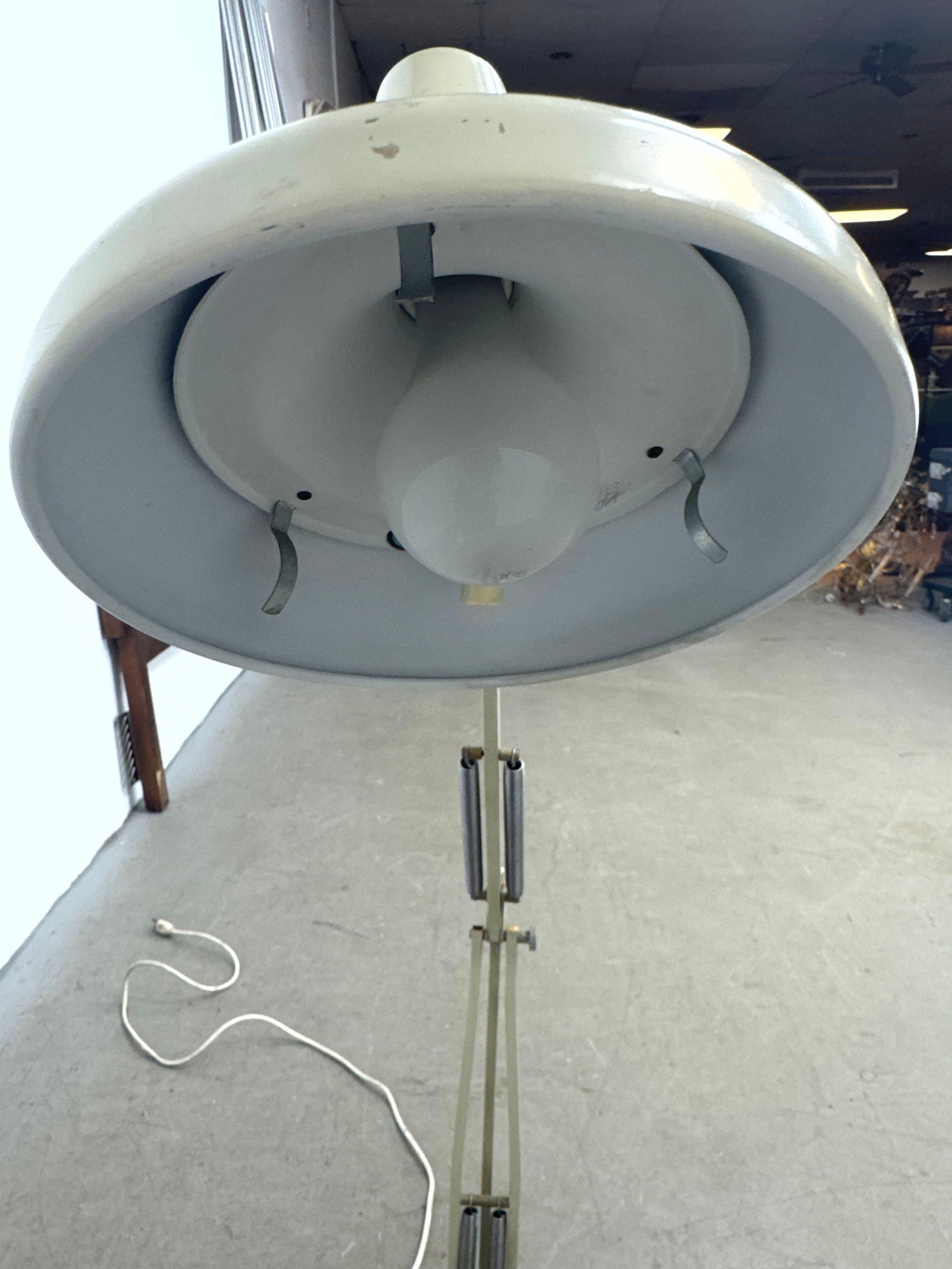 Luxo Floor Task Lamp. Spring adjustable. - 5