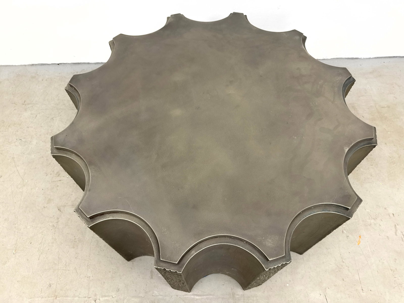 Extra Large Steve Chase Cog Form Coffee Table. - 2