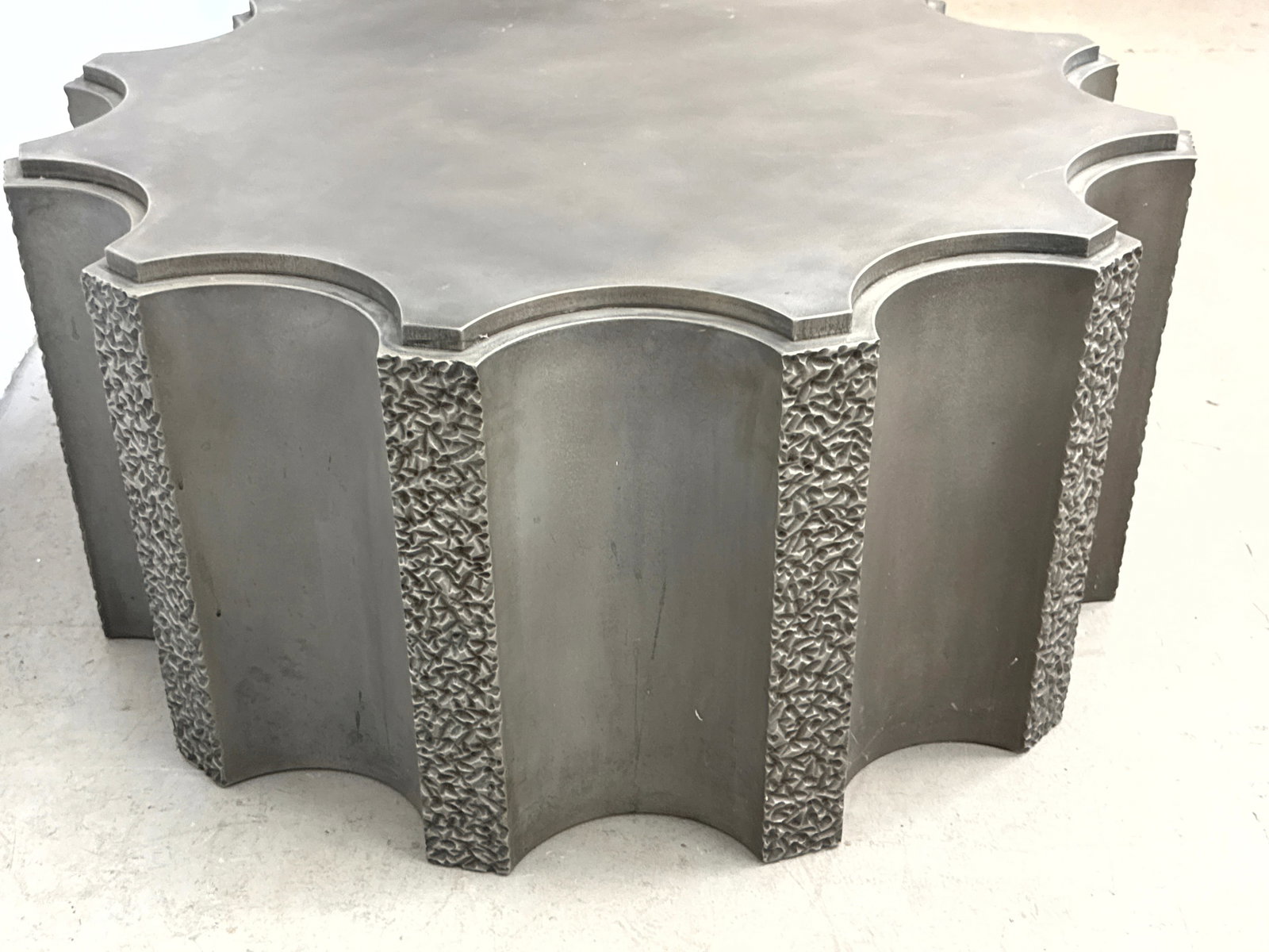 Extra Large Steve Chase Cog Form Coffee Table. - 3