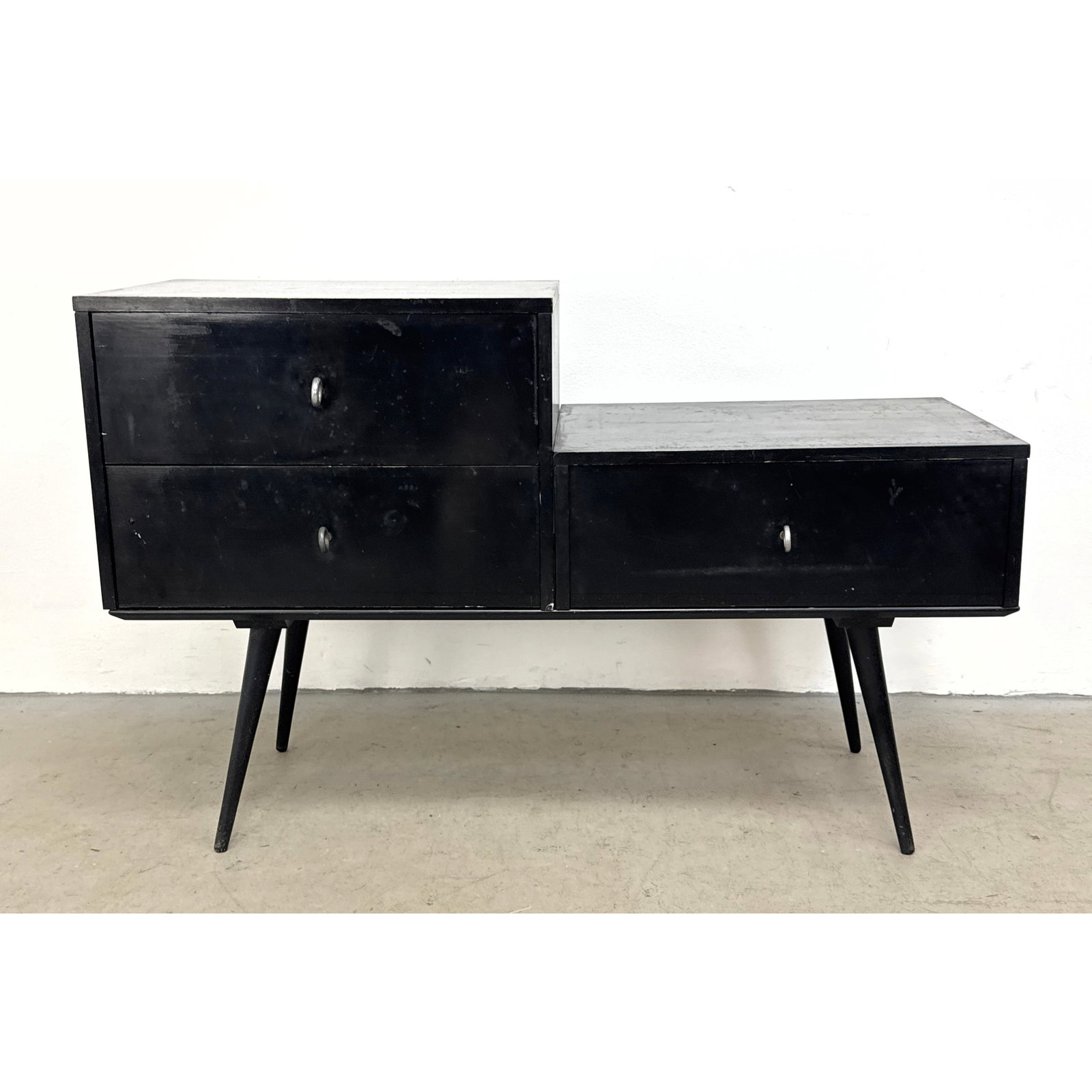 3pc Paul McCobb for Planner Group Platform Cabinet. Server. (1 of 11)