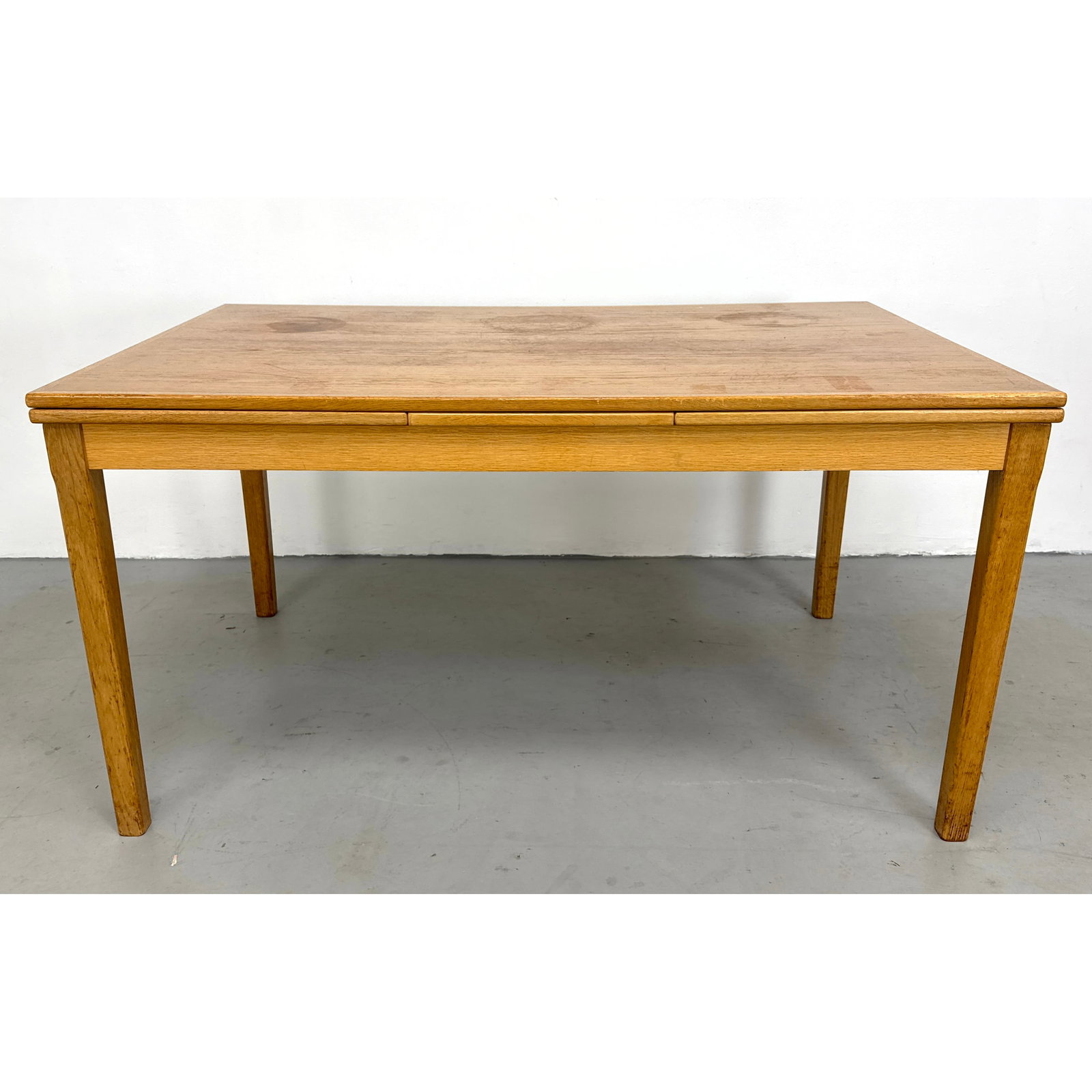 Danish Modern H S Mobler Denmark Teak Dining Table. Refractory style. (1 of 11)