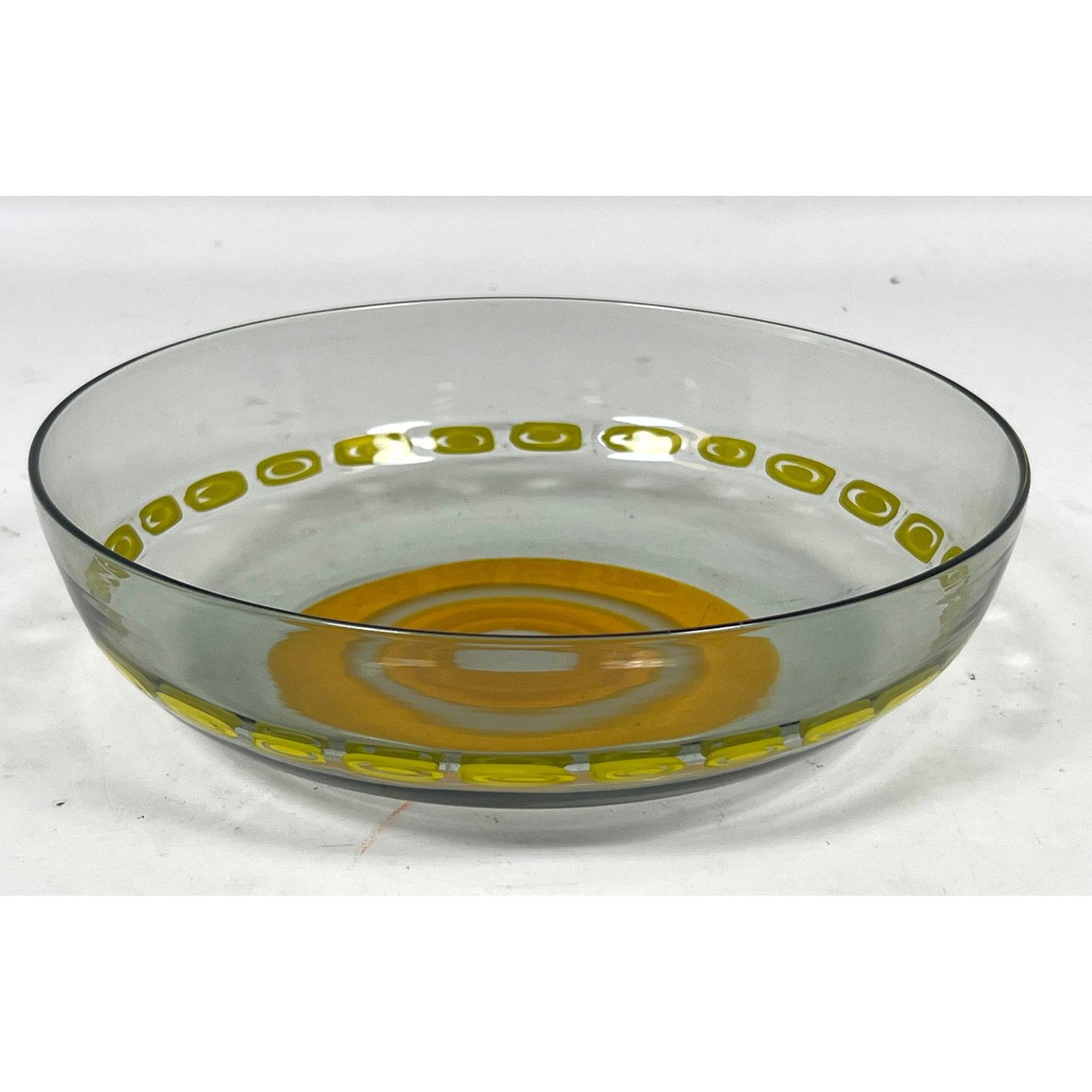 Italian Murano Art Glass Bowl. Possibly Gianmaria Potenza for La Murrina. Unmarked. (1 of 6)