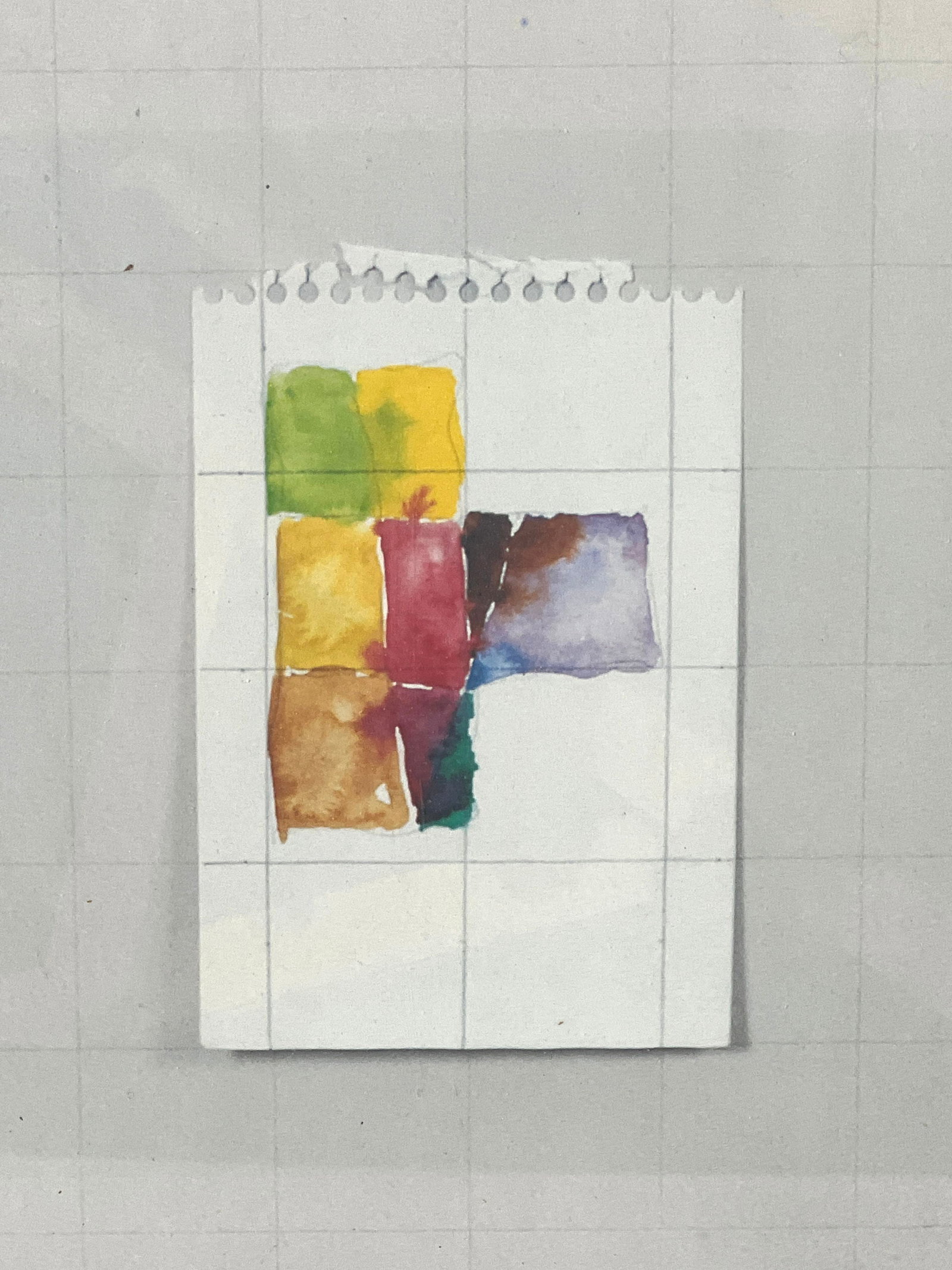 Richard Tuttle offset lithograph print. - 3