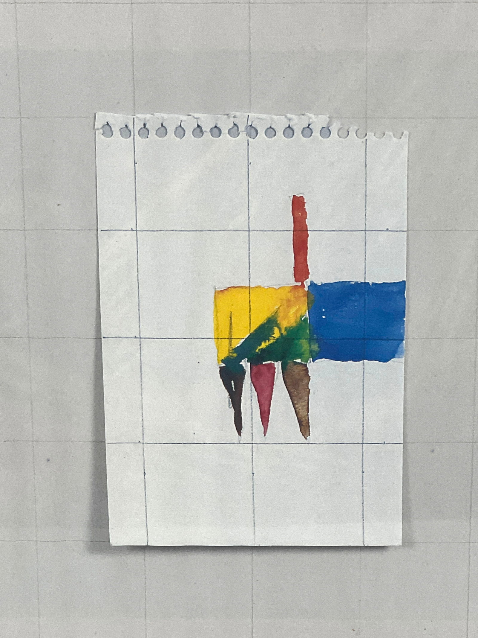 Richard Tuttle offset lithograph print. - 5