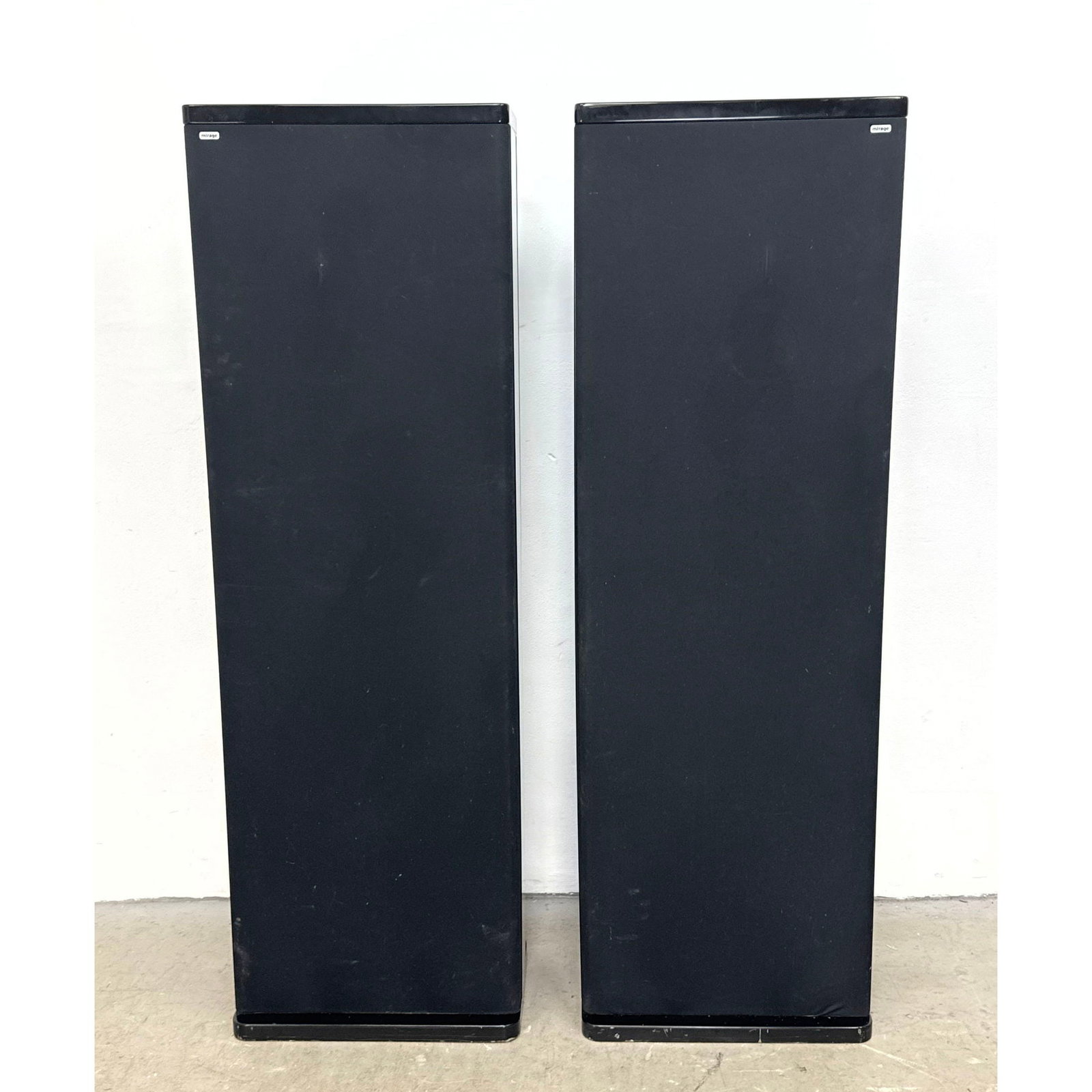 Pair of Mirage M-1 Canadian Made Bipolar Floor Standing Tower Speakers in Piano Black Finish (1 of 14)