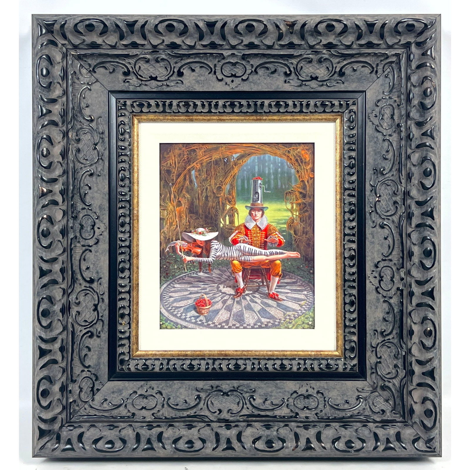 Michael Cheval Imagine II Signed Dye Sublimation Mini Print in Ornate Frame (1 of 7)