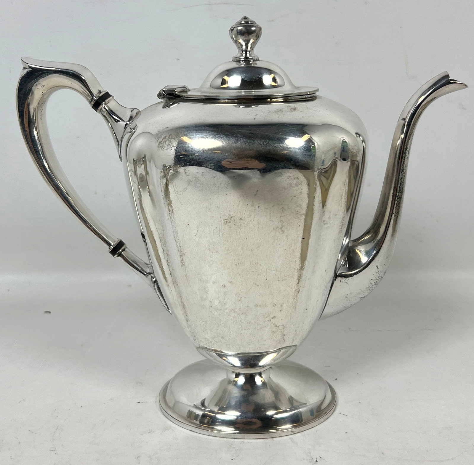 4pcs Silverplate Tea set. - 3