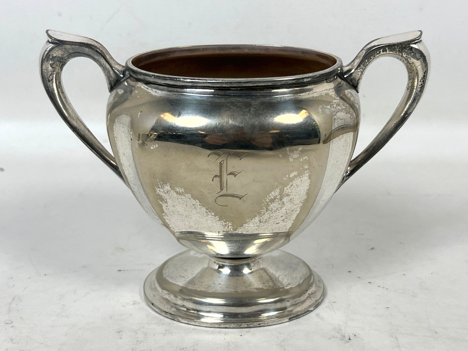 4pcs Silverplate Tea set. - 7