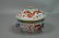 Chinese Imari Lidded Bowl with Liner. Dragon dec