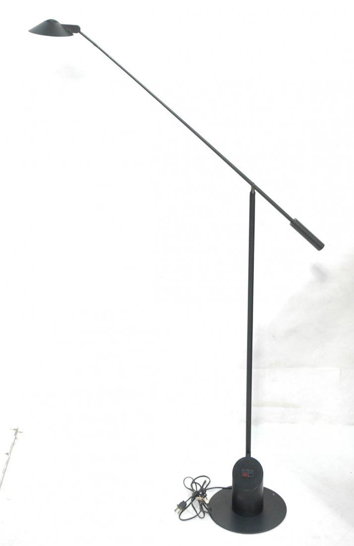 Kovacs Sonneman Floor Lamp. Labeled. Counter bal: Kovacs Sonneman Floor Lamp. Labeled. Counter balance form.-- Dimensions: H: 57 inches ---