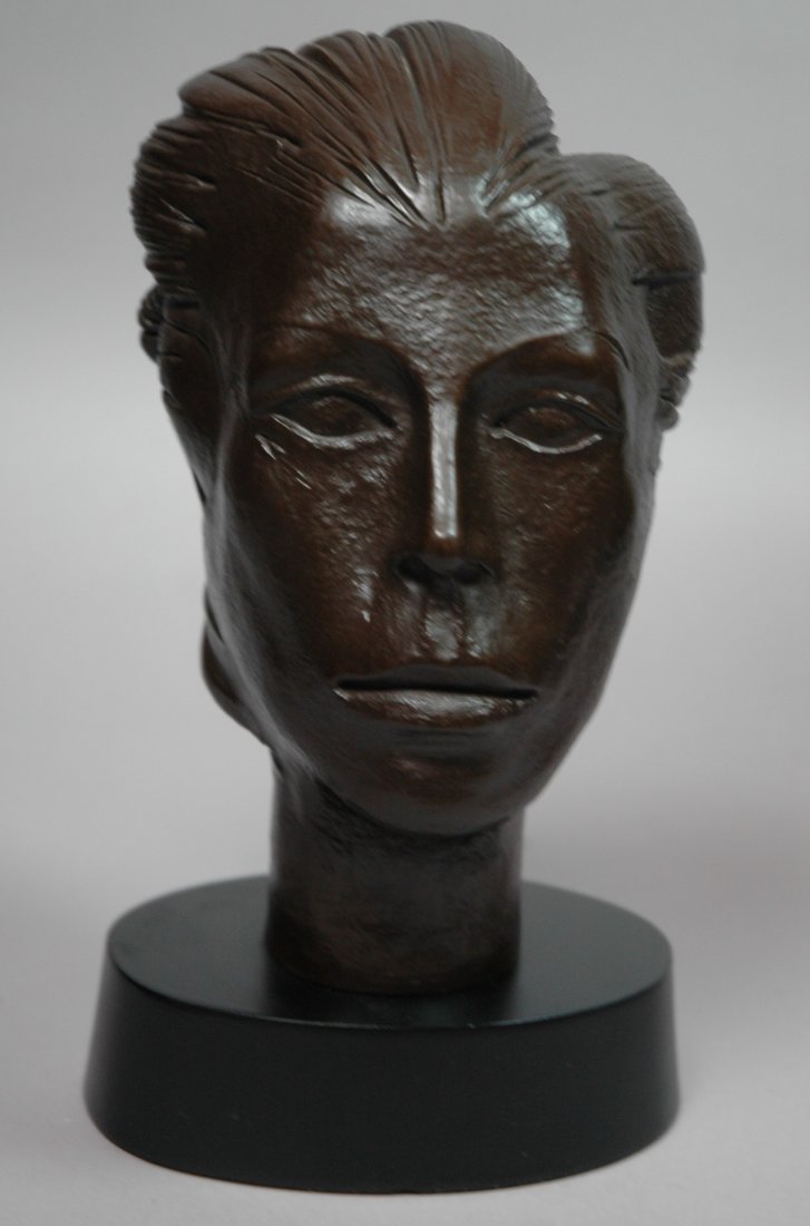 G.C. Marini Bronze Finish Sculpture 197/500. Sig: G.C. Marini Bronze Finish Sculpture 197/500. Signed.-- Dimensions: H: 9.75 inches: W: 5.25 inches: D: 5.25 inches ---