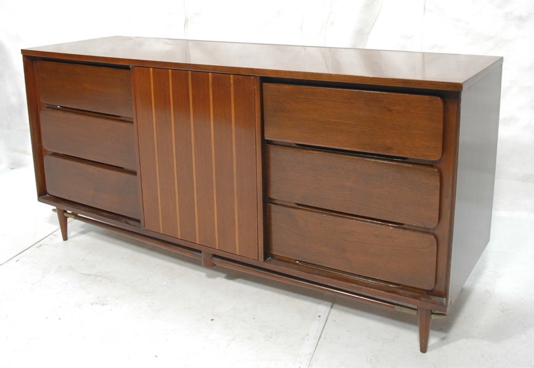 American Modern Sideboard Dresser Credenza. Door: American Modern Sideboard Dresser Credenza. Door with drawers. -- Dimensions: H: 30.5 inches: W: 64 inches: D: 20.25 inches ---