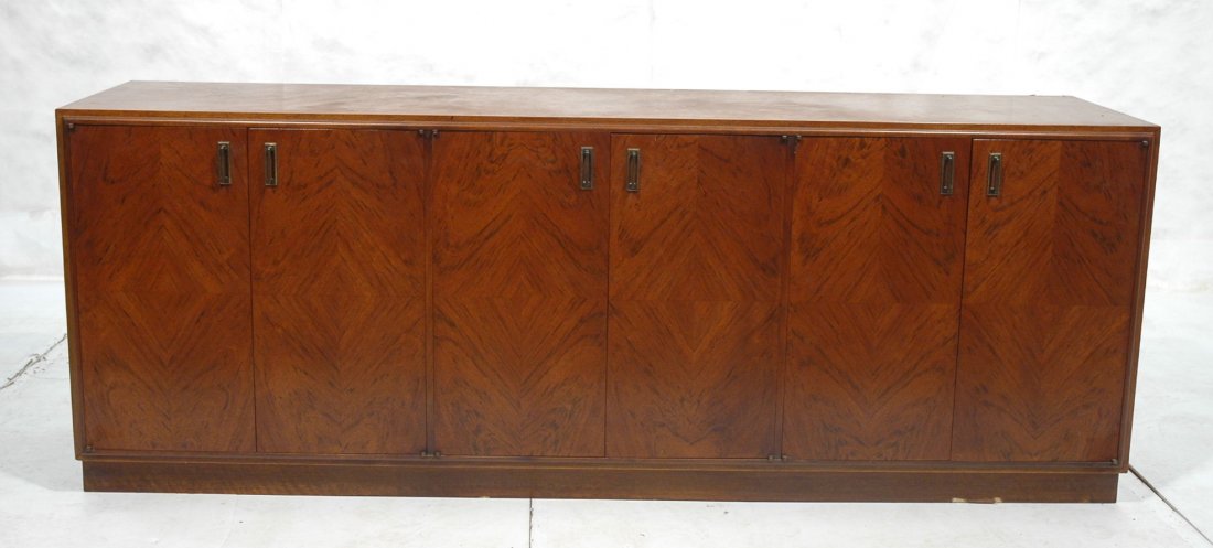 American Walnut Credenza by Founders.: American Walnut Credenza by Founders.-- Dimensions: H: 29.5 inches: W: 78 inches: D: 19 inches ---