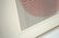 Red Circle Moire Op Art Print. REGINALD H NEAL. - 5