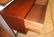 Danish Modern Teak Wall Shelf Unit. Two 4 Drawer - 5