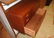 Danish Modern Teak Wall Shelf Unit. Two 4 Drawer - 6