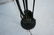Set Modernist Fireplace Tools. Black Iron with Br - 3