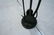 Set Modernist Fireplace Tools. Black Iron with Br - 4