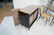 6pc 70's Modern Marbled Laminate Dining Set. Tabl - 2