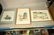 3pc Asian Japanese Woodblock Prints. Two are sign