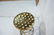 Pr SARREID Style Brass Corseted Stools. Pierced t - 6