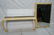 KARL SPRINGER style Console Table & Wall Mirror S
