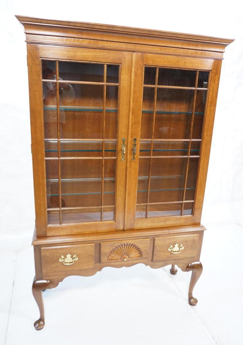 L Jg Leopold Stickley Queen Anne China Cabinet Jan 20 2015