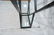 Black diamond shape etagere. Light metal, glass s - 7