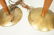 Pr Walnut Brass American Modern Table Lamps. Wood - 5