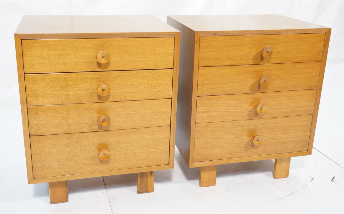 Pair George Nelson Herman Miller Chests.  4 Drawe (1 of 10)