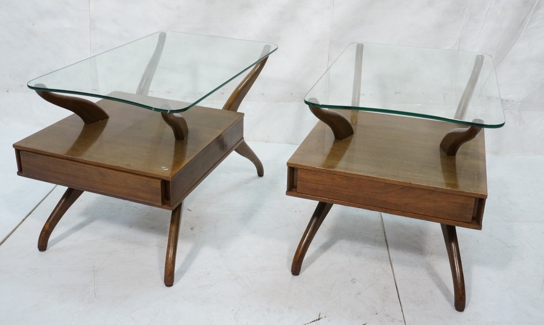 Pair Adrian Pearsall Side Tables End Tables.  1 D (1 of 10)