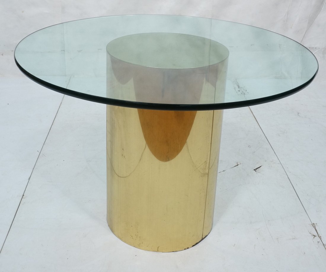 Habitat Style Dining Table.  .75 inch thick round (1 of 7)
