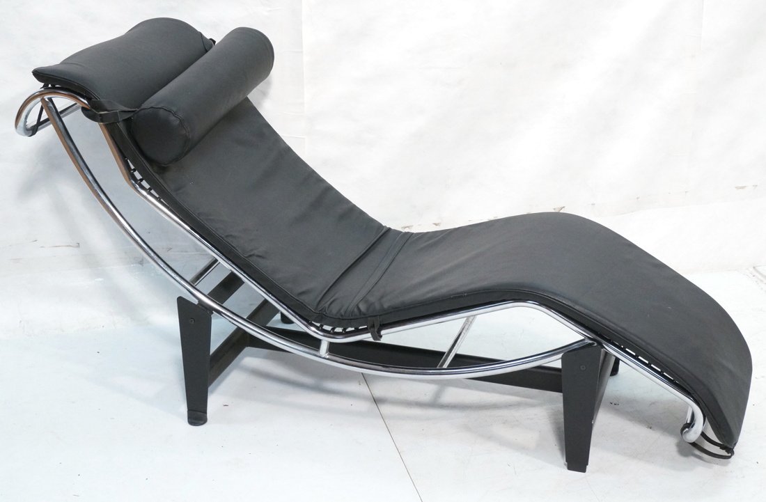 Le Corbusier Style Armless Lounge Chair.  Adjusta (1 of 6)