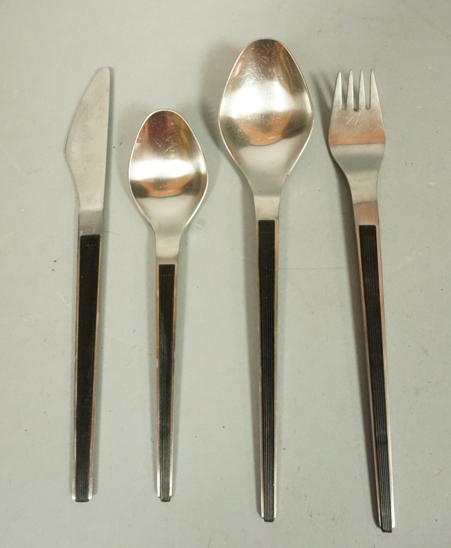 27 pc DANSK Danish modern Stainless steel flatwar (1 of 6)