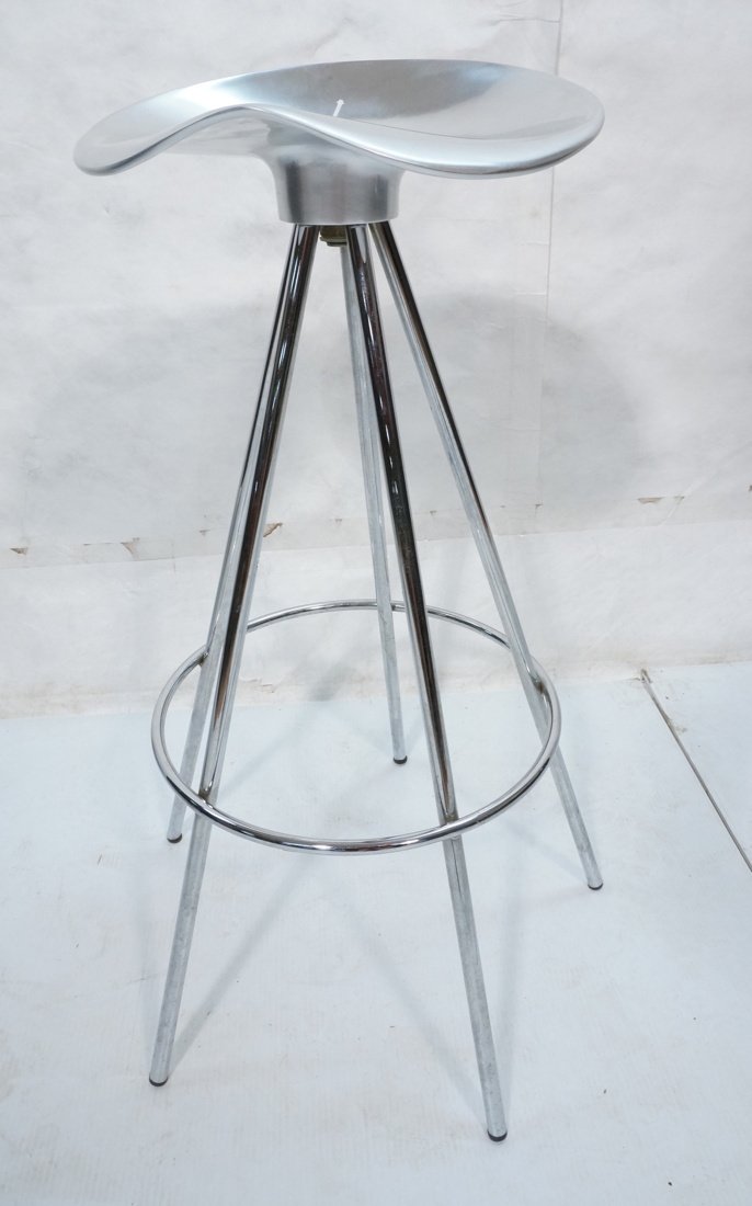 Pepe Cortes Aluminum and Chrome Stool.  Jamaica S (1 of 4)