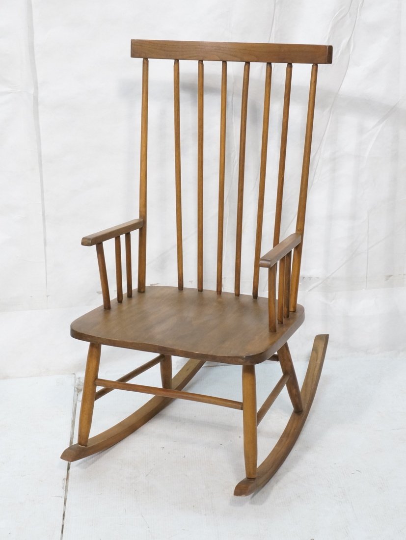 Danish Modern Teak Rocker Rocking Chair. R A MEL (1 of 6)