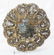 Large Zodiac Wall Hanging Round Mirror. Deep Reli