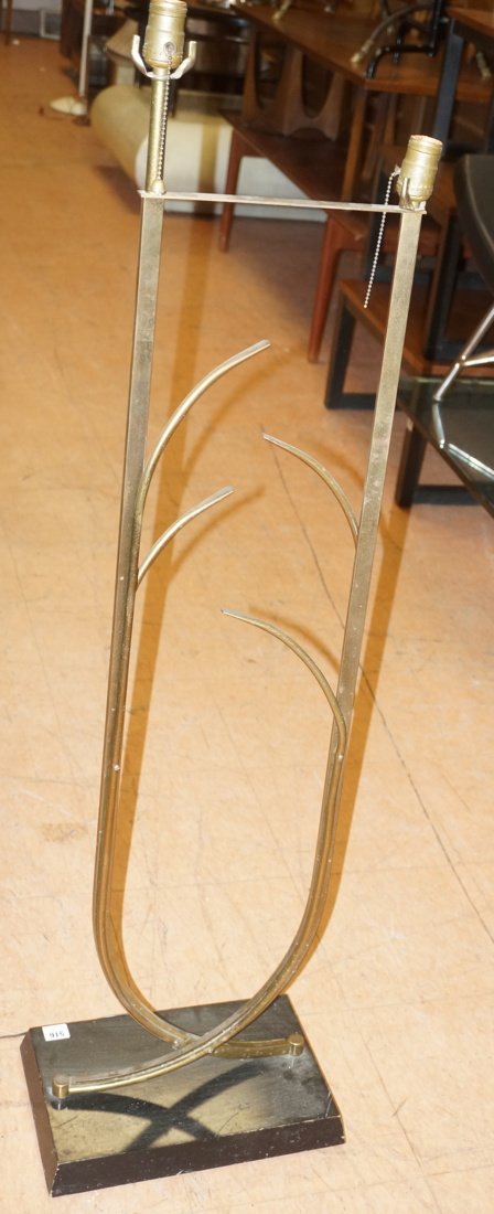 Decorator Parzinger Style Floor Lamp.  Double arm (1 of 4)