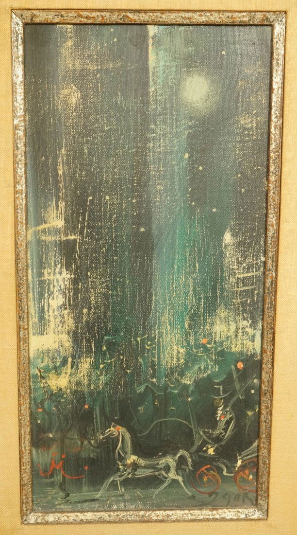 IGOR PANTUHOFF Oil Painting on canvas.  Russian/A (1 of 7)