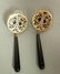 14K Gold Jewelry. 2 Pairs 14K gold and Onyx Earr - 5